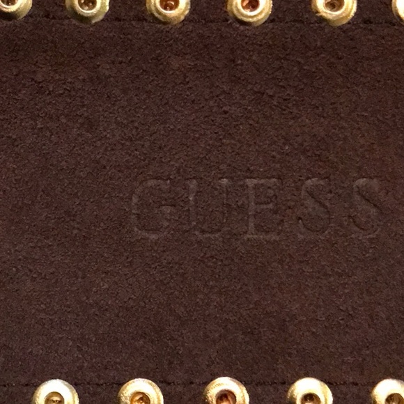 Guess Genuine Leather Brown Belt - Picture 4 of 6